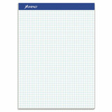 Ampad Dual Pad,Quadrille,100 Sheets,White 20-210