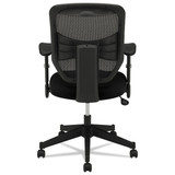 Hon Basyx Chair,Mesh,Hi-Back,Black VL531MM10
