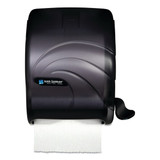 San Jamar Dispenser,Roll Towel,Black SAN T990TBK