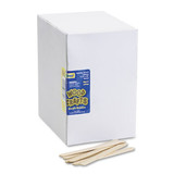 Chenille Kraft Craft Sticks,Natural Wood,PK1000 3774-01