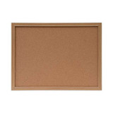 Universal Cork Board,Oak Style,24x18 UNV43602