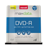 Maxell DVD-RDiscs,4.7GB,16x,Spindle,PK100 638014