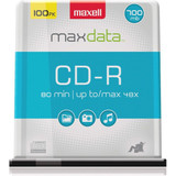 Maxell CD-RDiscs,700MB,48x,Spindle,,PK100 648200