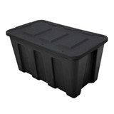 Durabilt Storage Tote,Black,Polyethylene 6934GRBBK.04