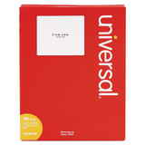 Universal Permanent Label,3-1/3x4,PK600 UNV80108