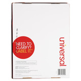 Universal Permanent Label,2x4,PK2500 UNV80004