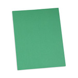 Universal Portfolio,2 Pocket,11x8.5,Green,PK25 UNV57117