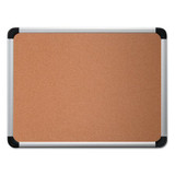 Universal One Cork Board with Aluminum,36x24 UNV43713