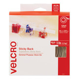 Velcro Brand Sticky Back Fstnr,Disp,.75x15ft,Wht 90082