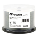 Verbatim DVD RDual Layer Rcordble Disc,8.5GB,PK50 98319