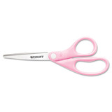 Westcott Breast Cancer Awareness Scissors,8in 15387