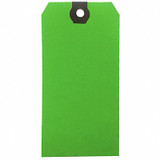 Sim Supply Blank Shipping Tag,Paper,Green,PK500  61KT84