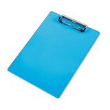 Saunders Clipboard,Acrylic,1/2in,Transparent Blue 21567