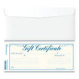 Rediform Gift Cert Form with Envelopes,PK25 98002
