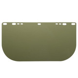 Jackson Safety Face Shield,Polycarbonate,Med Green,PK36 29097