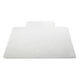 Alera Stud Chair Mat,Carpet,45"x53",Lip,Clear ALEMAT4553CFPL