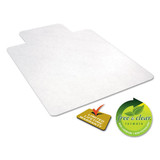 Alera Non-Stud Chair Mat w-Lip,Hrd,36"x48",Clr ALEMAT3648HFL