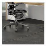 Alera Cleated Chair Mat,Carpet,36x48,Clear UNV56806