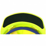 Bullard Helmet Underbrim Decal,White/Green UBG