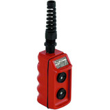 Square D Pendant Push Button Station,2NO,Red 9001BW92R