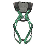 Msa Safety Fall Protection Harness,XL,Tongue Buckle 10206094