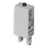 Dayton Relay,Socket Module,LED,2Pin,120/240 1EGT2