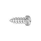 Manufacturer Varies Scrw Sz #10,Zinc,2"L,PK100 696389-PG