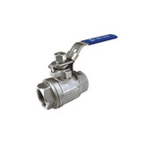 Manufacturer Varies Manual 2-Way Ball Valve,NPT,316 SS 06Q201N04020