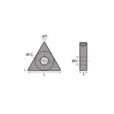 Hhip Tnmg-432-Ef Coated Carbide Insert 6036-5432