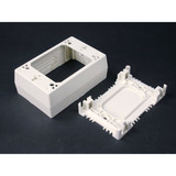 Wiremold Deep Box Fitting,White,PVC NM2048-WH