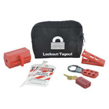 Brady PortableLockoutKit,Fill,Electrical,Pouch 95548