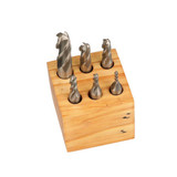 Hhip Pcs4-Flute M2 Ball Nose End Mill Set 8001-0007