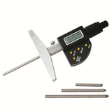 Hhip Electronic Depth Micrometer Set,w/4" 4500-0406