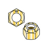 Sim Supply Lock Nuts,9/16-12 N1610 NYLON INS,PK50 56NS8