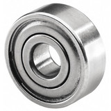 Ezo Miniature Ball Bearing, 188, 1/4 in Bore SR188ZZA3MC3SRL