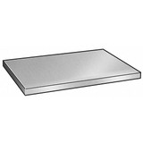 Sim Supply Aluminum Sheet 3003,12 in Overall L  03P.125X12-12