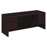 Hon Kneespace Credenza,.75 Height Pedestals H10743.NN