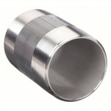 Manufacturer Varies Nipple,1-1/2 In,Thrd Both Ends,2 In,316 E6BNH02