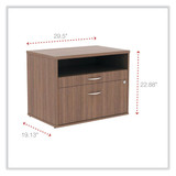 Alera Open Office Low File Cabinet Credenza ALELS583020WA
