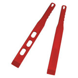 Detectamet Stirrer,Plastic,Perforated,Red,260mm,PK2 517-A50-P03-G