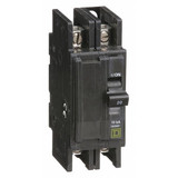 Square D Circuit Breaker,20A,120/240V,2P QOU220