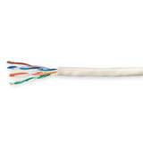 Genspeed Data Cable,Cat 6,23 AWG,1000ft,White 7133841