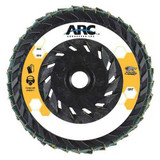 Arc Abrasives Flap Disc, 4 1/2 in Dia, 5/8 in Arbor 71-10914AP