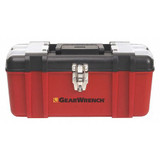 Gearwrench Plastic Tool Box,Molten Orange,16-1/2in 83148