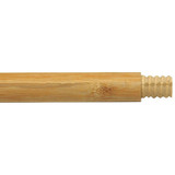 Poplar Wood Broom Handle,Wood,Natural,Threaded,54" 0354BW