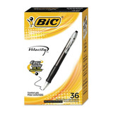 Bic Pen,Velocity,Black,PK36 VLG361-BLK