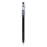 Pilot Pen,Fxclr,Stick,Black,PK12 072838324658