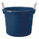 Homz Storage Tub,Navy,Nylon,21.25 in 0402GRRB.08