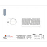 Manufacturer Varies FlTdRd,316,SStl,1/4"-20,Cr,12",1A,1PK 10550