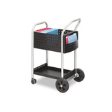 Safco Scoot Mail Cart,One-Shelf 5238BL